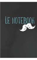 Le Notebook: College Lined Journal