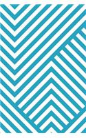 Abstract Striped Geometric Notebook: Dot Grid Notebook 6 X 9: Dot Grid Notebook 120 Pages