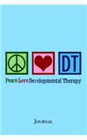 Peace Love Developmental Therapy Journal