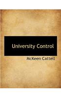 University Control