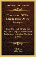 Translation of the Second Book of the Ramayan