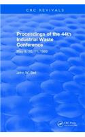 Proceedings of the 44th Industrial Waste Conference May 1989, Purdue University