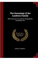 The Genealogy of the Lamborn Family