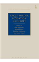 Cross-Border Litigation in Europe