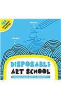 Disposable Art School Blue: Doodle Your Way to Creativity