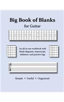 Big Book of Blanks for Guitar