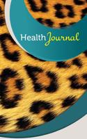 Health Journal: 50 Pages, 5.5 X 8.5 Cheetah