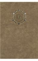 Monogram "6" Any Day Planner Journal: (32 Monogram Raw 365 Planner)