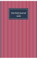 Cuaderno de malla de puntos - Rayas: Tapa blanda, 14x21cm, 130 páginas(9 Madrid)
