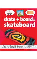 Skate+board=skateboard