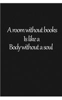 A room without books is like a body without a soul