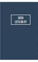 2020 Lets Do It - Journal for women - New Year Notebook - new year journal notebook - New Year Gift
