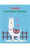 Llama Coloring Books