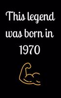 This legend was born in 1970