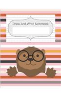 Draw And Write Notebook