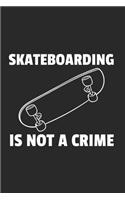 Skateboarden Skateboard Notizbuch