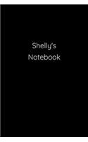 Shelly's Notebook: Notebook / Journal / Diary - 6 x 9 inches (15,24 x 22,86 cm), 150 pages.