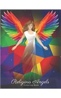 Religious Angels Coloring Book