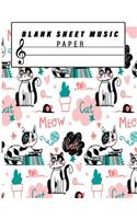 Blank Sheet Music Paper