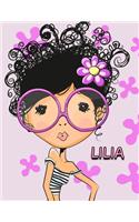 Lilia: Sweet Sprinkled with Sassy Book Personalized with Name. This Blank Lined Book with 105 Pages to Write in can be used as a Journal or Notebook and Ma