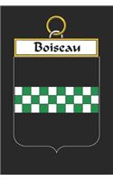 Boiseau: Boiseau Coat of Arms and Family Crest Notebook Journal (6 x 9 - 100 pages)