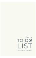 Daily To Do List Task Notebook