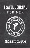 Travel Journal for Men Mozambique: 6x9 Travel Notebook or Diary with prompts, Checklists and Bucketlists perfect gift for your Trip to Mozambique for every your Man, Husband or Boyfri