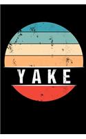 Yake: 100 Pages 6 'x 9' -Dot Graph Paper Journal Manuscript - Planner - Scratchbook - Diary