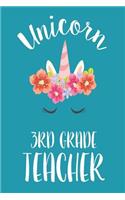 Unicorn 3rd Grade Teacher