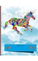 Unicorn Composition Notebook (2): Unicorn Notebook; Unicorn Journal; Unicorn Composition Book: Wide Ruled Lined; 135 sheets/270 pages (7.44 x 9.69") Great for School & Unicorn Secret