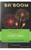 Story Lines - Ba'boom - Create Your Own Story Activity Book