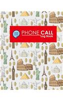 Phone Call Log Book
