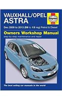 Vauxhall/Opel Astra (Dec 09 - 13) 59 to 13