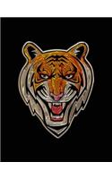 Metallic Tiger Notebook