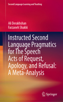 Instructed Second Language Pragmatics for the Speech Acts of Request, Apology, and Refusal: A Meta-Analysis