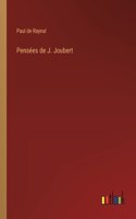 Pensees de J. Joubert