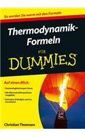 Thermodynamik-Formeln fur Dummies