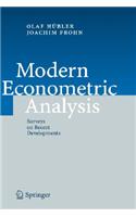 Modern Econometric Analysis: Surveys on Recent Developments