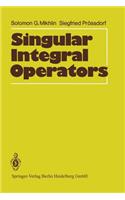 Singular Integral Operators