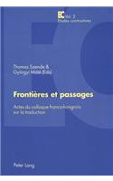 Frontieres et passages