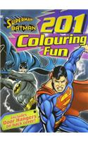 201 Colouring Fun Superman Batman
