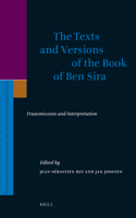Texts and Versions of the Book of Ben Sira
