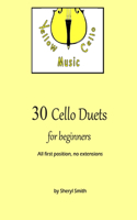 30 Cello Duets for Beginners