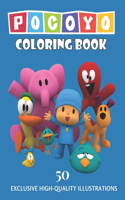 POCOYO Coloring Book: A Coloring Book For Kids, High-Quality Illustrations, Exclusive Coloring Pages, Perfect for Preschool Activity at Home