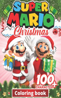 Super mario Christmas Coloring Book