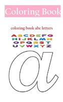 coloring book abc letters