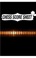 Chess Score Sheet