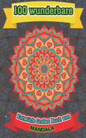 100 Wunderbare Entwürfe Großes Buch von Mandala