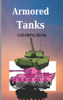 Armored Tanks Coloring Book