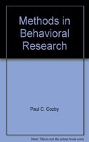 Methods In Behavioral Research